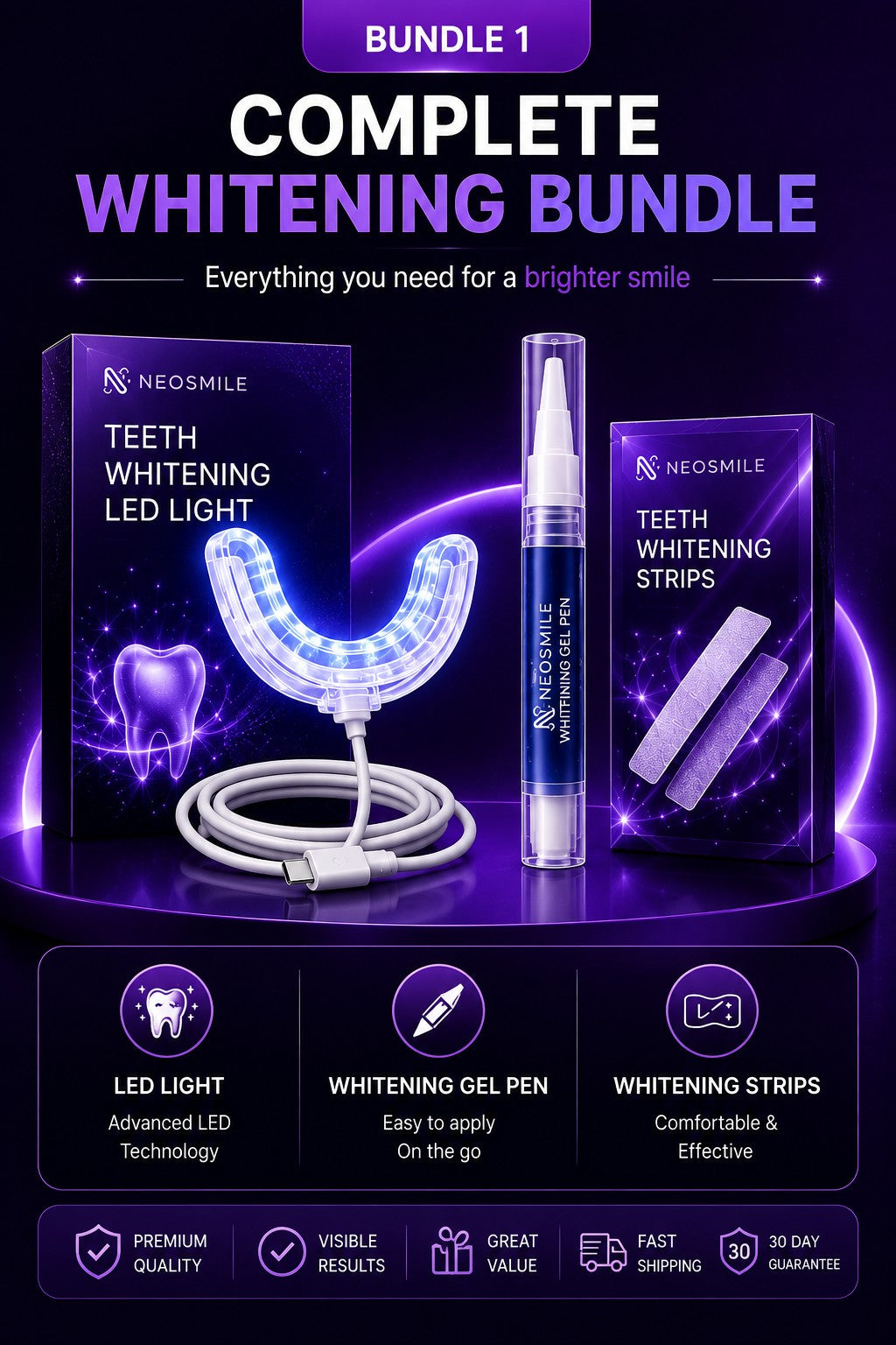 š NeoSmile Complete Whitening Bundle Kit 1