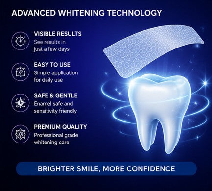 Teeth Whitening Strips (14 Strips - 7 Treatments)