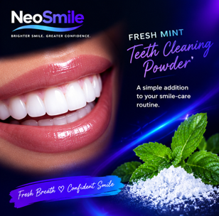NeoSmile Fresh Mint Teeth Cleaning Powder (80g)